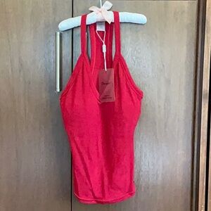 Red Women's Tank Top